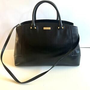 KATE SPADE Large Leather Satchel Tote and Dust Bag